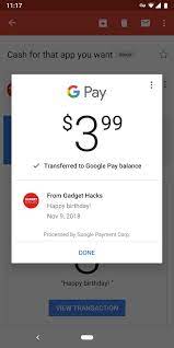 Below your profile and tap google pay balance. How To Gift Apps Games To Android Users Android Gadget Hacks