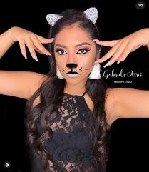 20 cute halloween cat makeup looks