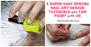 3 super easy nail art designs tutorials
