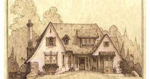 English Storybook Cottage Floor Plan