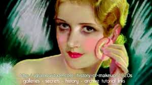 history of makeup the 1920 s you