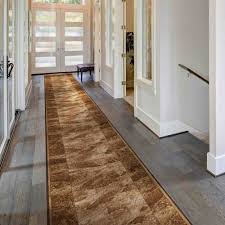 sardis dark brown hallway carpet runner