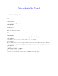 Sample Of Resignation Letter      Examples In Word  Pdf