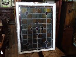 Antique Victorian Stained Glass Window