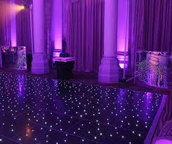 starlit black led dance floor