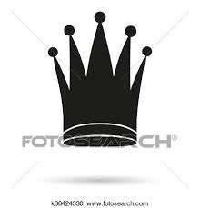 Over 29,230 queen crown pictures to choose from, with no signup needed. Silhouette Simple Symbol Of Classic Royal Queen Crown Clipart K30424330 Fotosearch