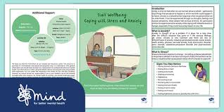 For example, if you're constantly feeling stressed at work is the messenger trying to tell you that something about how you work is deeply wrong. Free Staff Wellbeing Coping With Stress And Anxiety