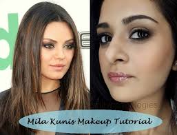 tutorial mila kunis inspired makeup