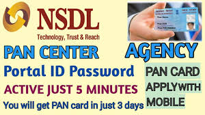how to get nsdl pan card agency nsdl