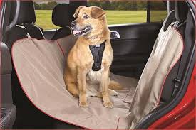 Kurgo Heather Hammock Tan Dog Car Seat