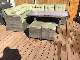 rattan garden patio furniture sets used