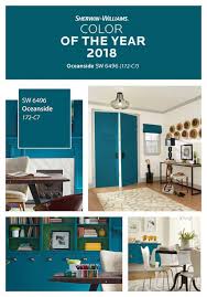 2018 design colors by sherwin williams