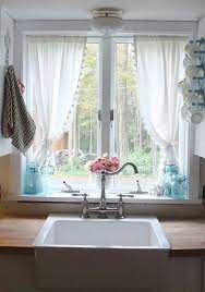 Here is the list of best curtains for kitchen windows you may find that make any space brighter, stylish and lighter. New House Inspirations Kitchen Window Curtains Kitchen Sink Window Kitchen Window Treatments