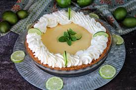 creamy key lime pie baked broiled and