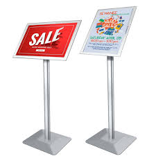 a4 a3 heavy duty pedestal poster sign