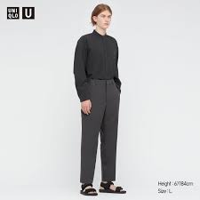 Explore a collaboration collection of uniqlo u stylish essentials created in our paris atelier by artistic director christophe lemaire. Uniqlo Men Uniqlo U Regular Fit Straight Pants