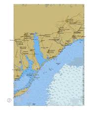 North Western Part Of Sea Of Azov Marine Chart