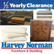 harvey norman furniture s half yearly