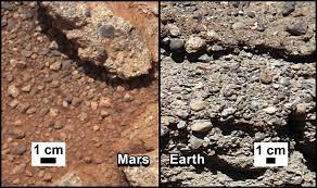 Rocks On Mars Basalt Shale Sandstone