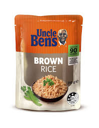 uncle bens brown rice 250g ally s