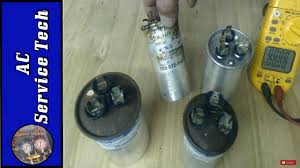 how to tell if a ac capacitor is bad