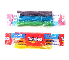 twizzlers twist rainbow wrapped candy