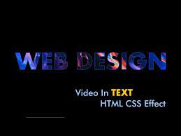text background using html and css