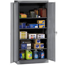 dark gray standard storage cabinet