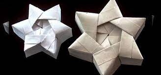 how to origami a christmas star box or