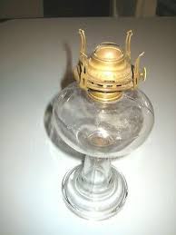 antique oil lamp with queen anne no 1