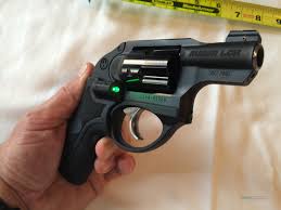 ruger lcr 357 magnum with green cr
