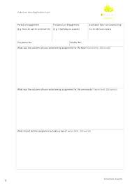 Community Service Form Template Top Fantastic Experience Of This