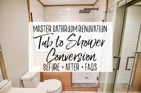 Master Bathroom Renovation Converting