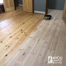 1x8 unfinished new heart pine flooring