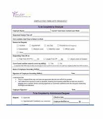 Time Off Request Form Template Antonchan Co