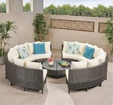 Oval Shape Outdoor Furniture