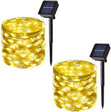 solar string lights outdoor 100