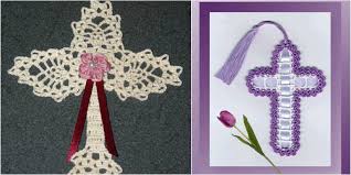 Holiday crafts, kids crafts, crochet, knitting, dolls, rubber stamps and much more! Happy Easter Crochet Bookmarks Cross Free Pattern