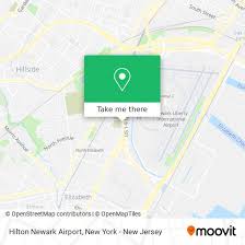 how to get to hilton newark airport in