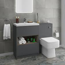haywood grey modern sink vanity unit