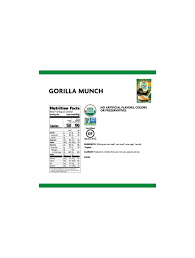 gorilla munch cereal org nature s path