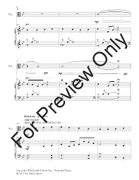 A great way to introduce and use a an easy first song. Joy To The World With Ode To Joy Viola With Pian J W Pepper Sheet Music