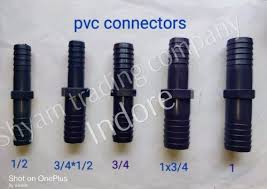 Plastic Blue Garden Hose Connector 25mm