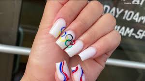 suni lee s olympic themed nails put
