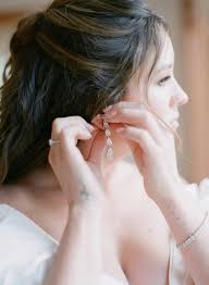how to clean diamond earrings before