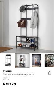 Ikea Pinnig Rack Furniture Home