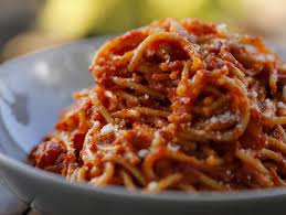spaghetti amatriciana recipe food network