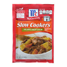 slow cookers y beef stew seasoning