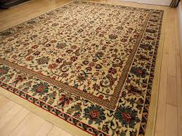 large 8 x11 traditional cream rugs
