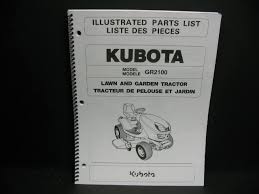 kubota 97898 41620 gr2100 parts manual